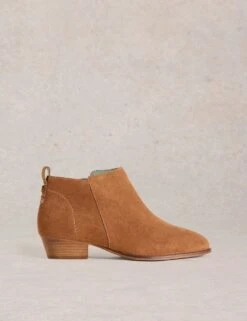 WHITE STUFF Wide Fit Suede Block Heel Ankle Boots -Cyberjammies Store wide fit suede block heel ankle boots 12