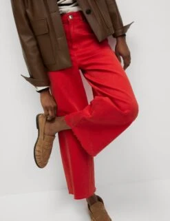 Wide Leg Cropped Jeans -Cyberjammies Store wide leg cropped jeans 15