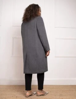 Wool Blend Longline Peacoat -Cyberjammies Store wool blend longline peacoat 11