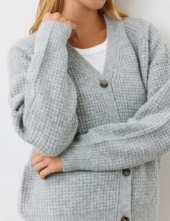 Wool Blend Textured Cardigan -Cyberjammies Store wool blend textured cardigan 10