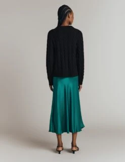 Ghost Wool Rich Cable Knit Cardigan -Cyberjammies Store wool rich cable knit cardigan 17