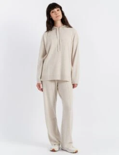 CHINTI & PARKER Wool Rich Relaxed Hoodie With Cashmere -Cyberjammies Store wool rich relaxed hoodie with cashmere 2
