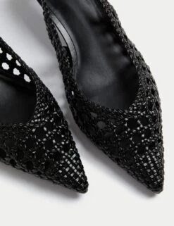 Woven Kitten Heel Slingback Shoes 28 Woven Kitten Heel Slingback Shoes -Cyberjammies Store woven kitten heel slingback shoes 7